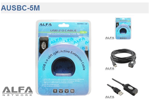 Alfa AUSBC-5M Active USB Cable